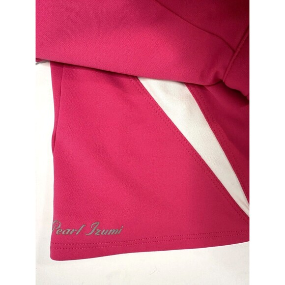 PEARL IZUMI Jersey Women's Pink white Elite Cycling shirt lightweight Pro Medium - Picture 13 of 15